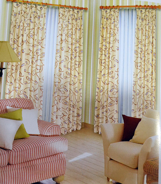 布藝窗簾 家居軟裝的藝術與實用之美